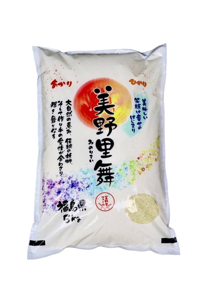 【予約】新米 令和6年産 美野里舞® 5kg~25kg 精米 つきあかり - 美野里ファーム